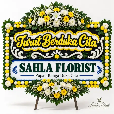 Papan Bunga Duka Duren Sawit